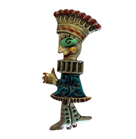 1990s Happy Fingers Pin