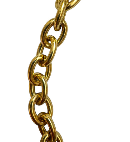 1980s Jacky de G. Solar Charm Statement Necklace
