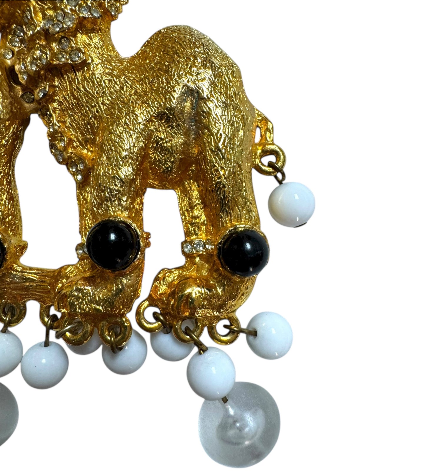 1990s Massive Alexis Kirk Double Camel Necklace