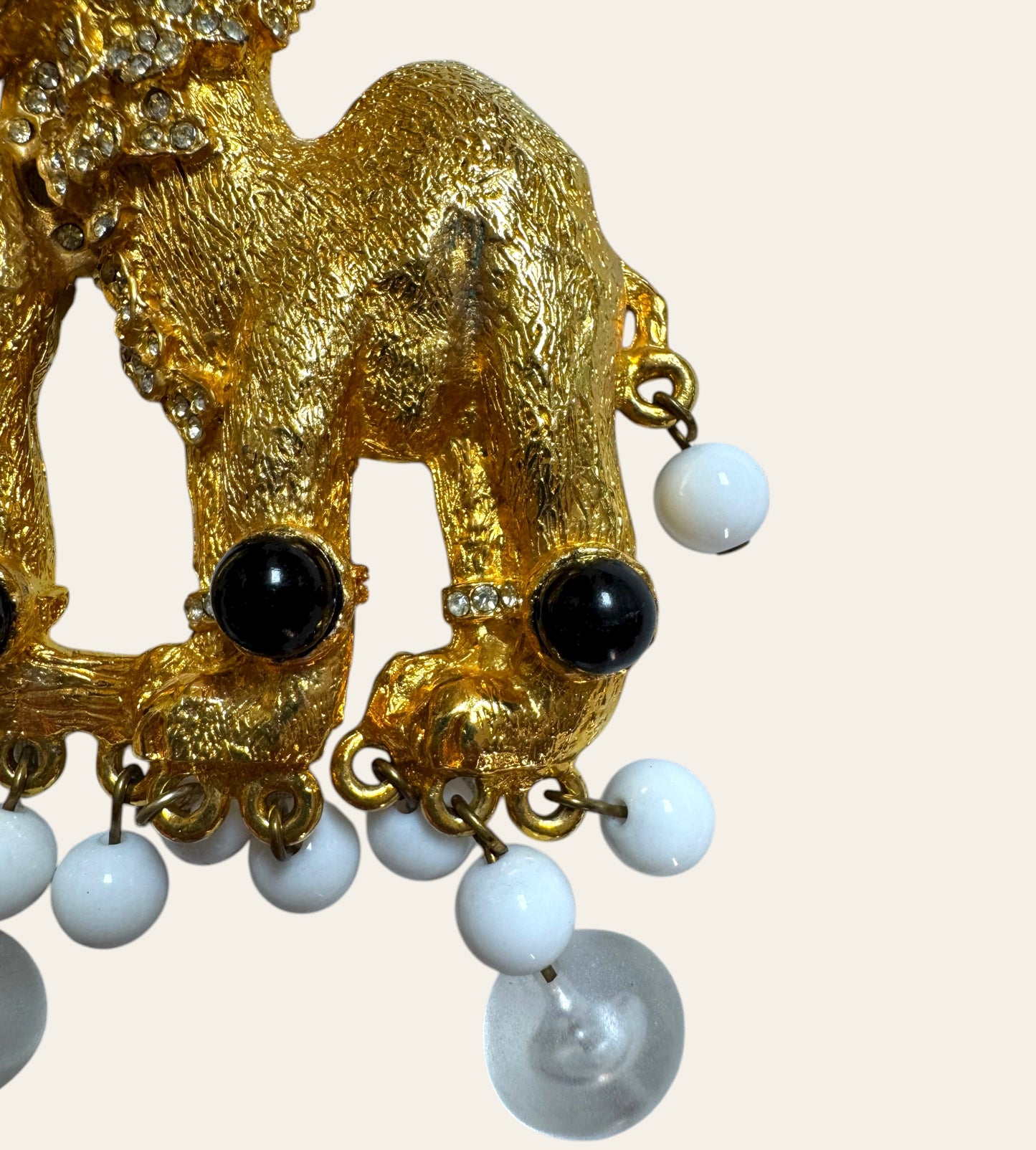 1990s Massive Alexis Kirk Double Camel Necklace