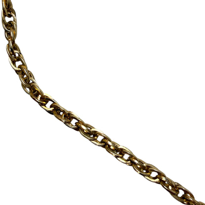 1970s Sarah Coventry Gold-Tone Cross Pendant Necklace