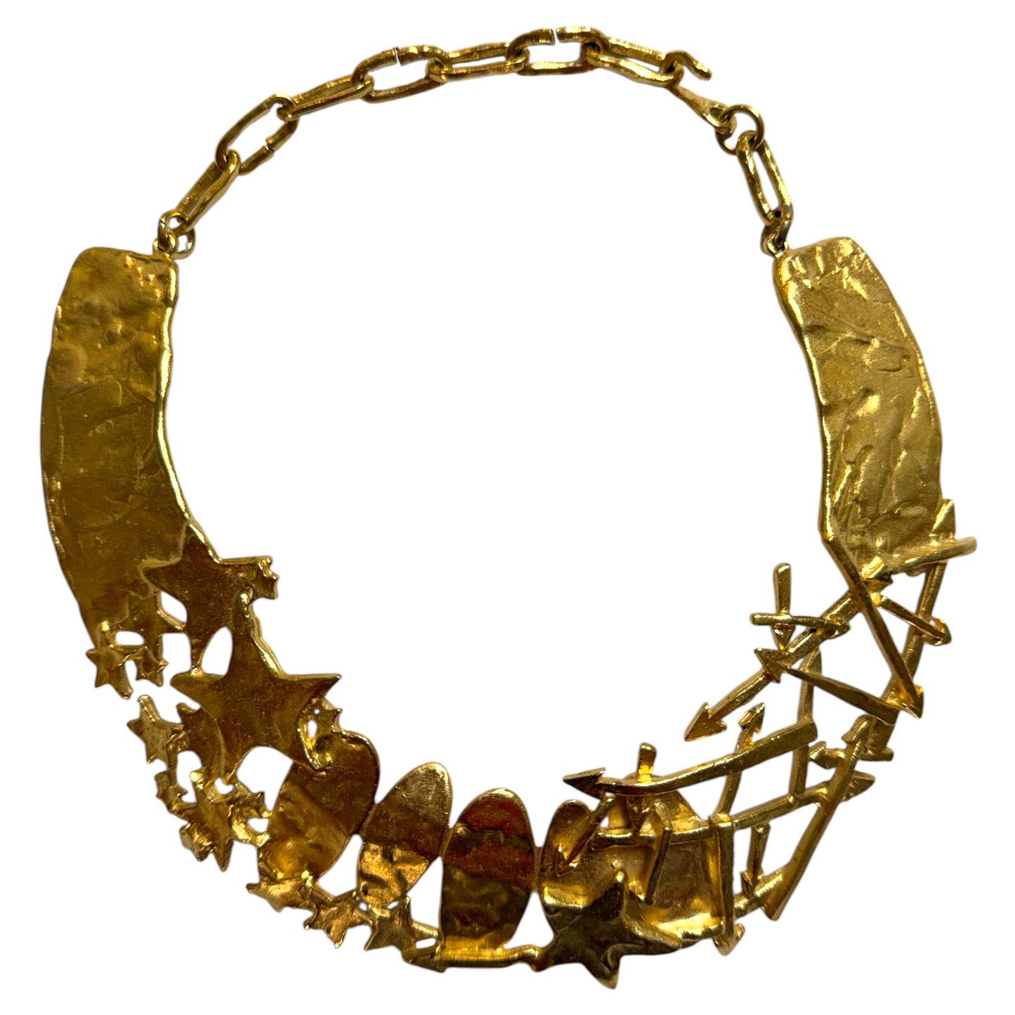 Statement Biche de Bere Torque Necklace