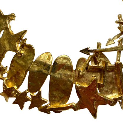 Statement Biche de Bere Torque Necklace