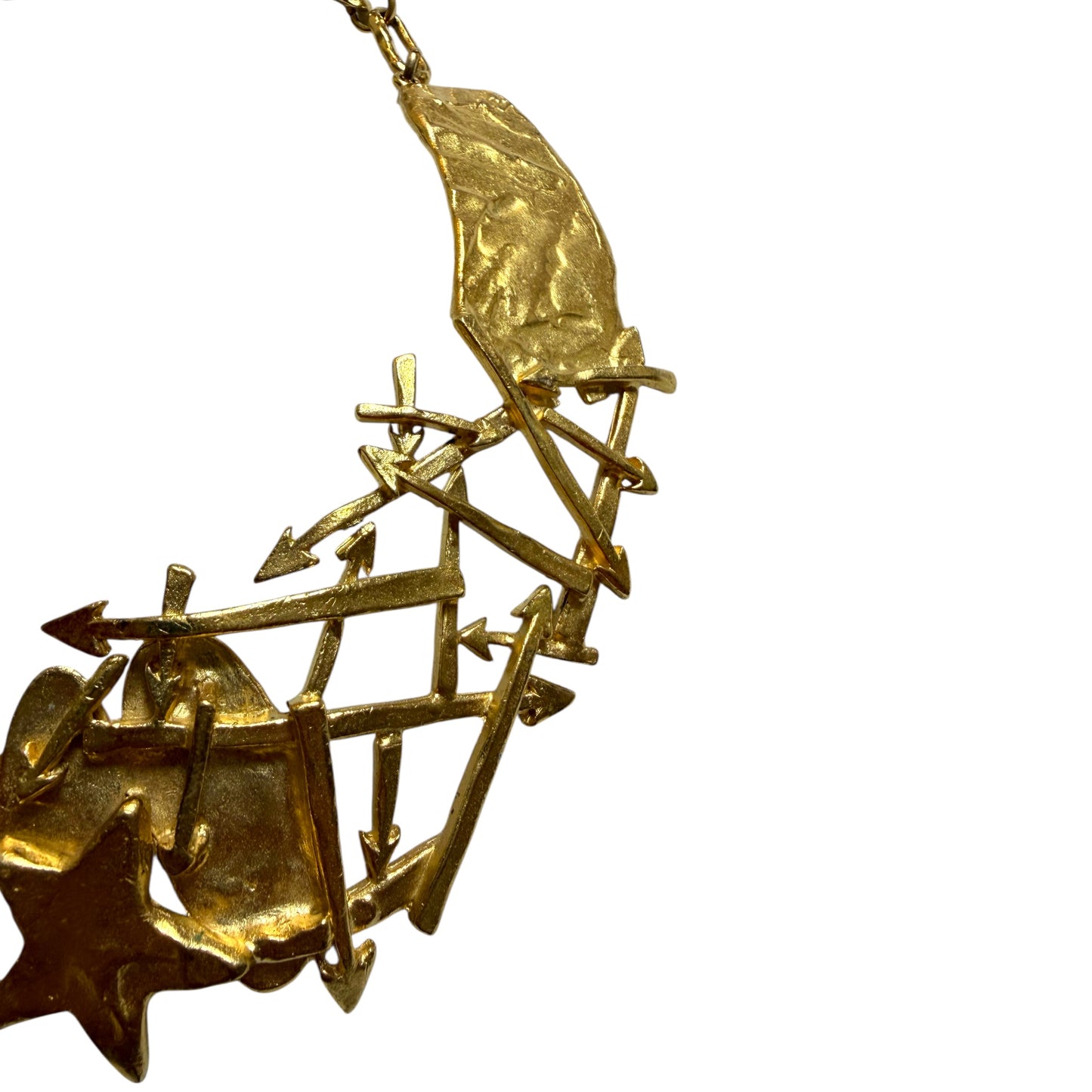 Statement Biche de Bere Torque Necklace