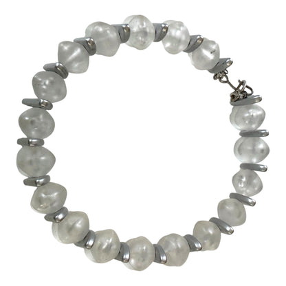 Silver Bar Rhythmic Choker