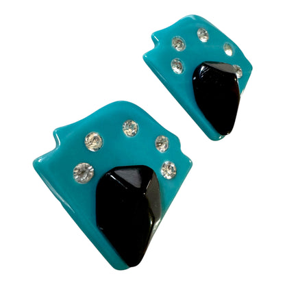 1980's Pierre Cardin Clip On Earrings