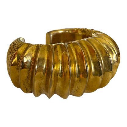 1990's Gold Tone Ethnic Bracelet