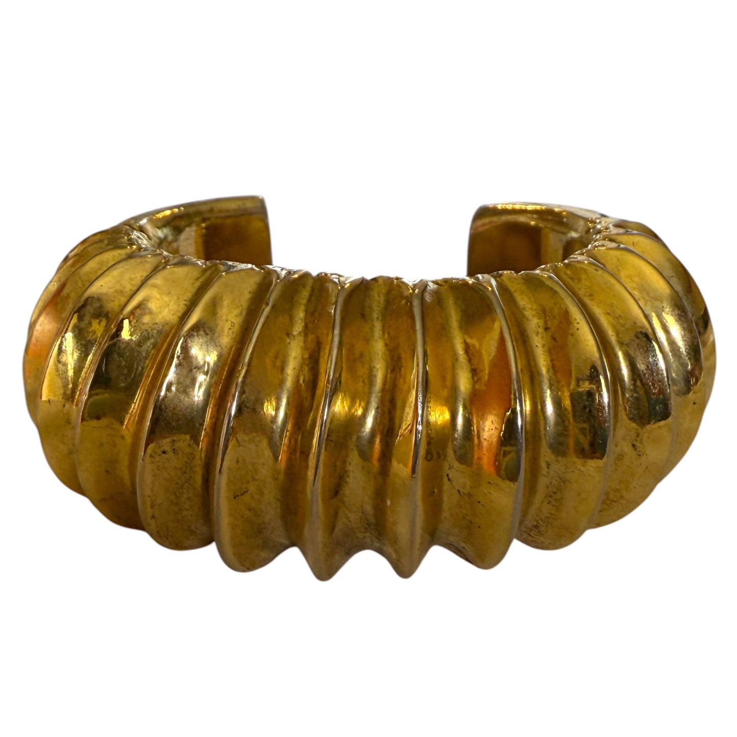 1990's Gold Tone Ethnic Bracelet