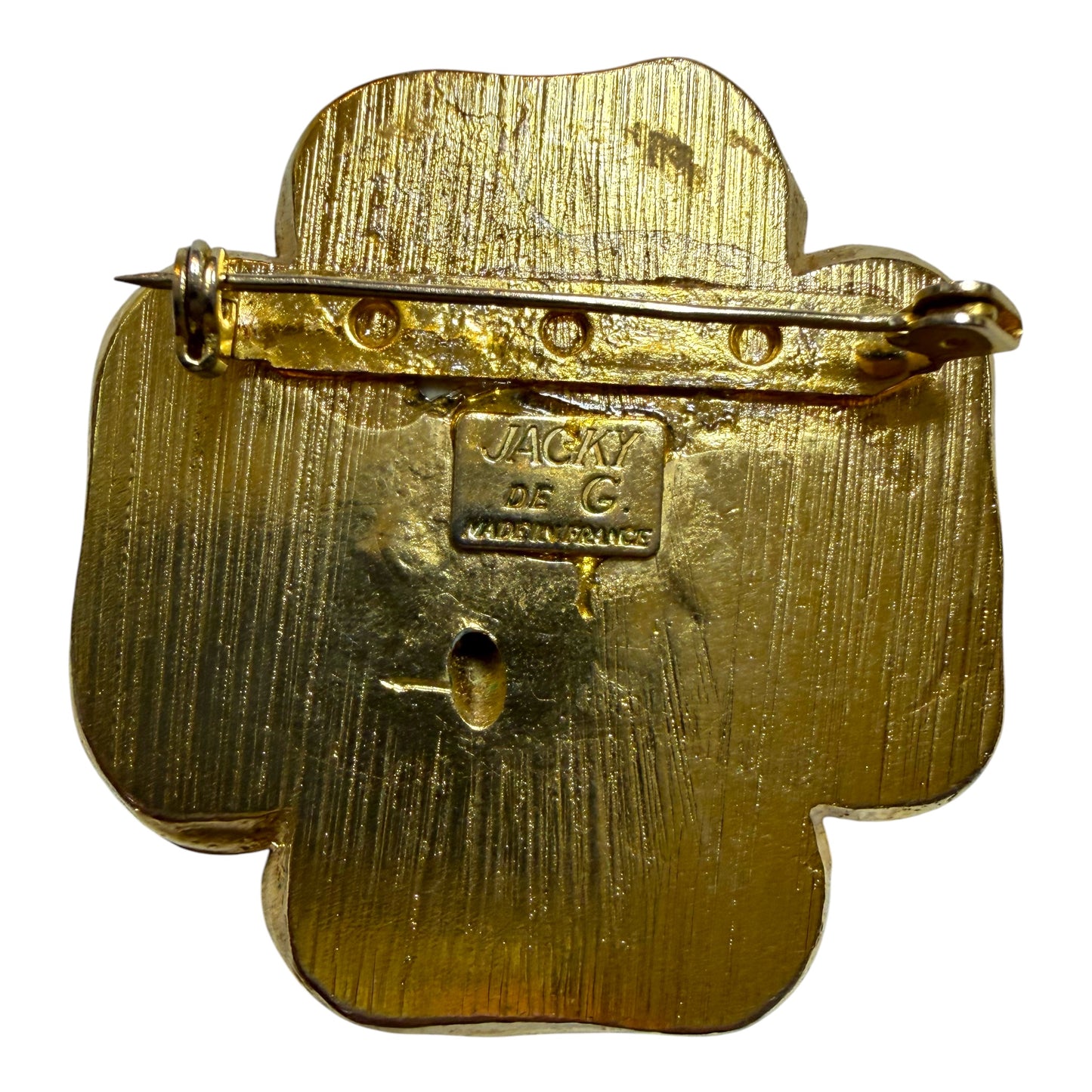 1990's JACKY DE G Brooch