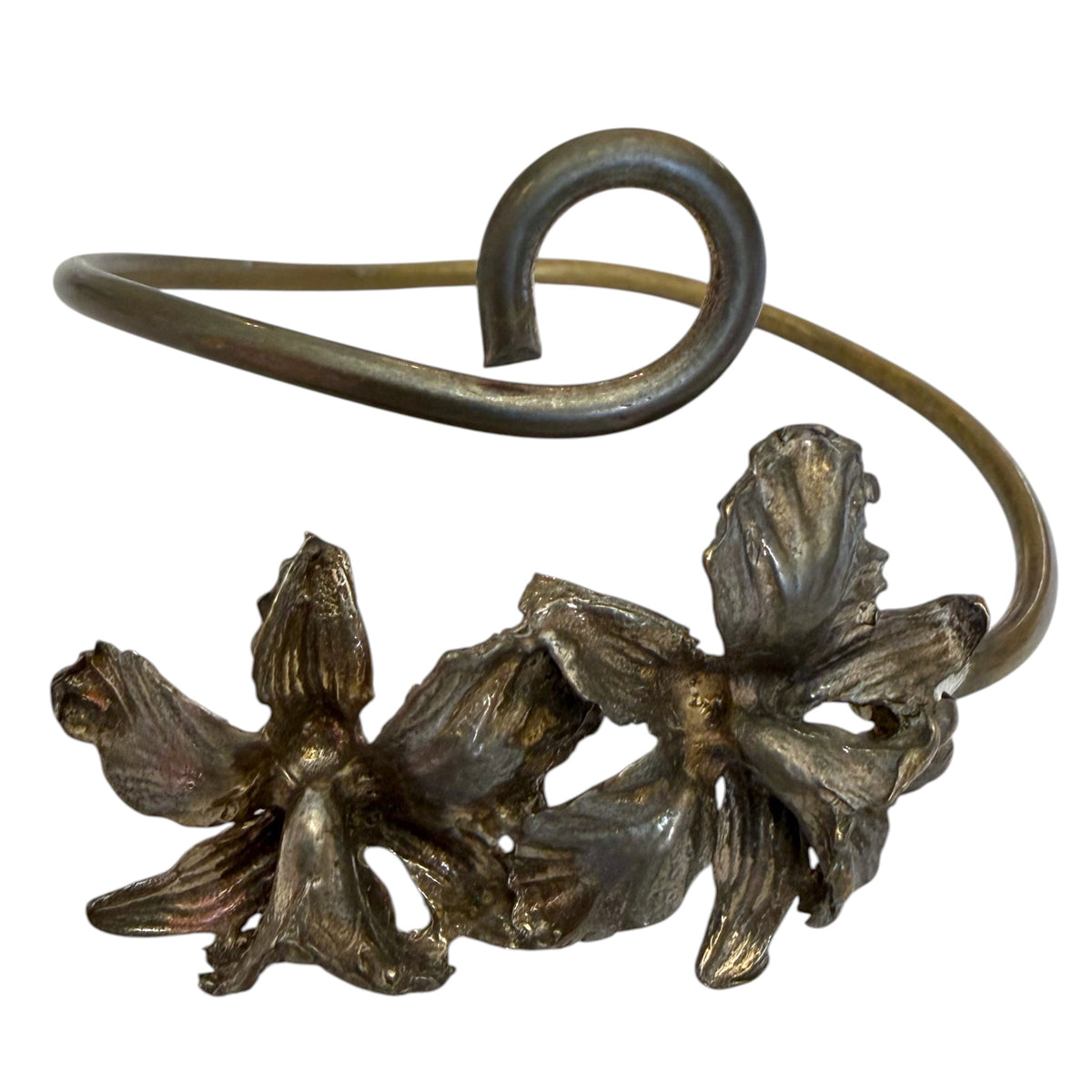 Upper Arm Artisan Floral Cuff