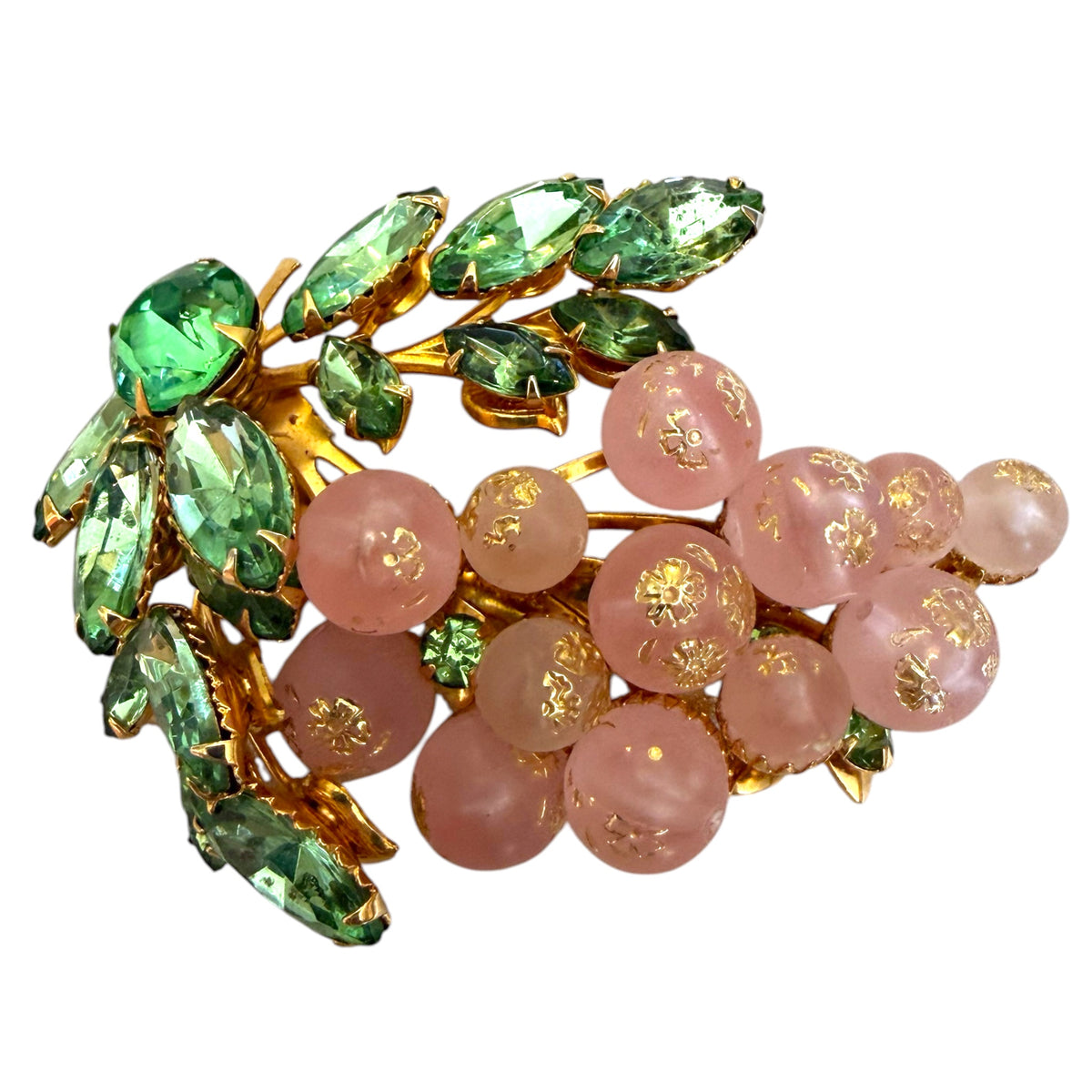 Raisins Brooch