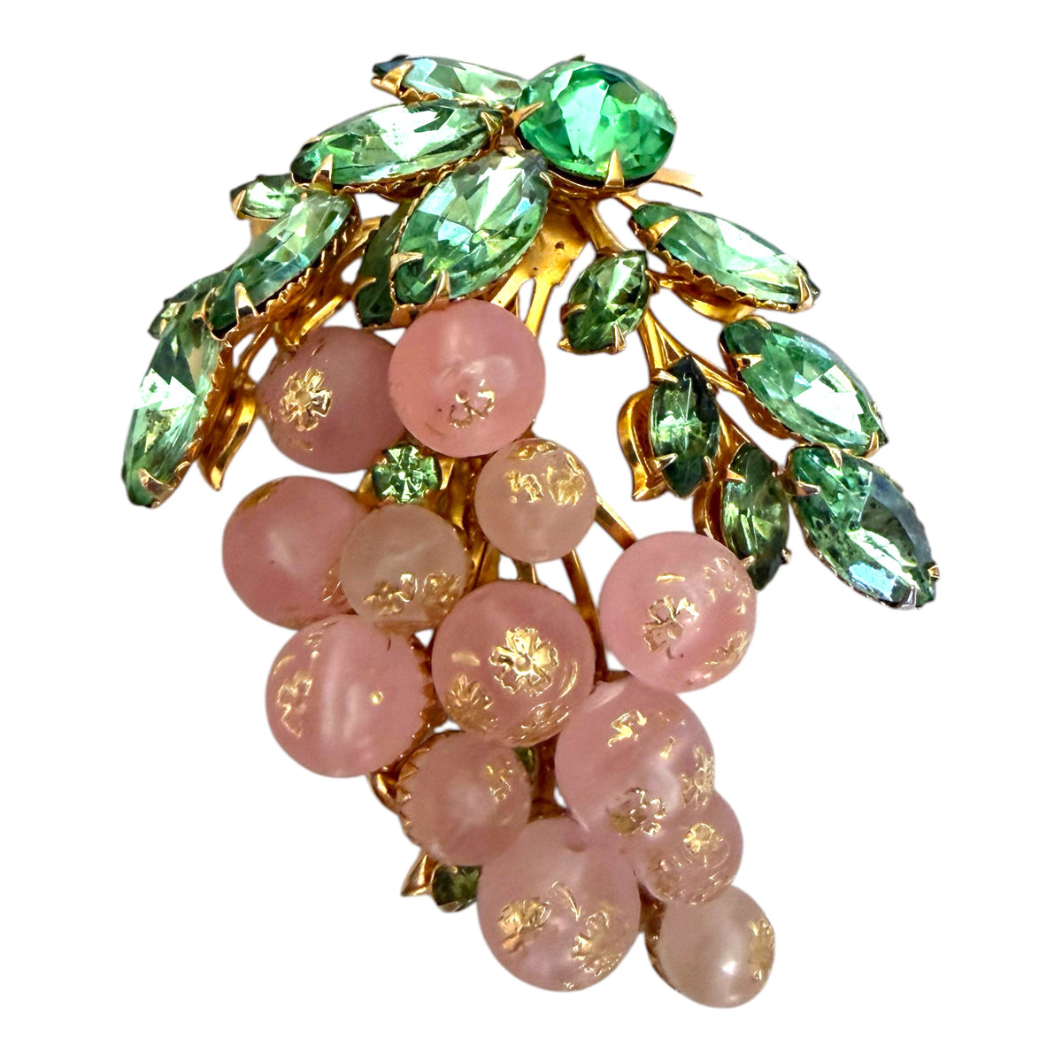 Raisins Brooch