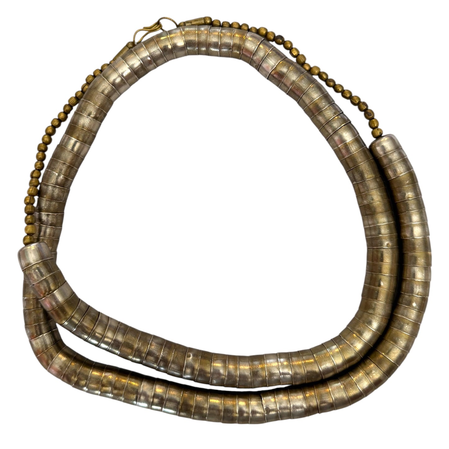 1960's Modernist Snake Coil Necklace