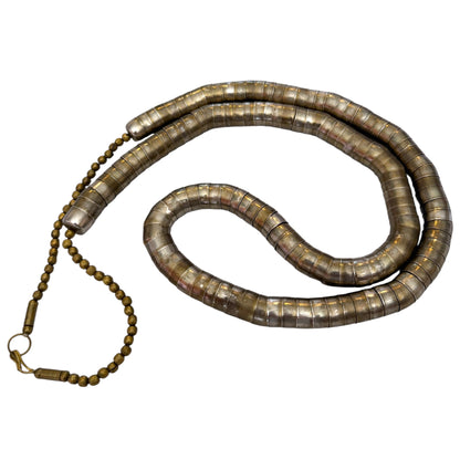1960's Modernist Snake Coil Necklace