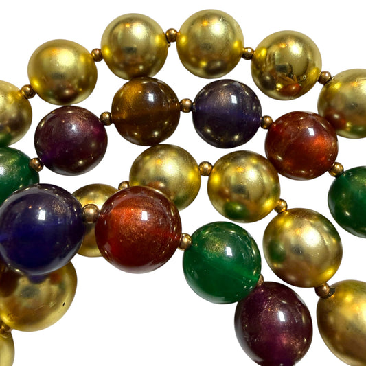 Chunky Beaded Collar Necklace