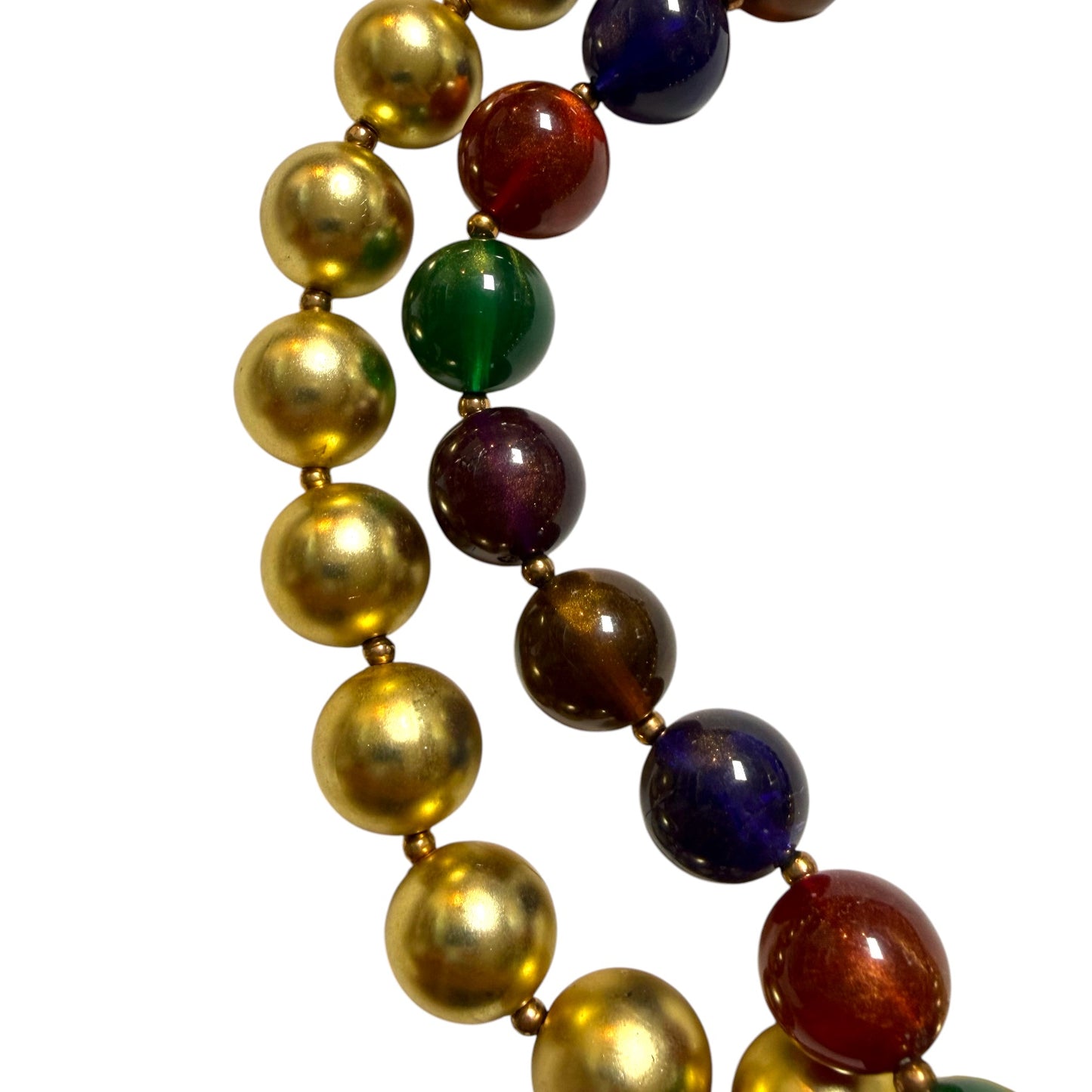 Chunky Beaded Collar Necklace
