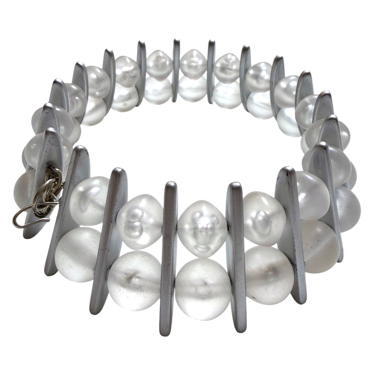 Silver Bar Rhythmic Choker