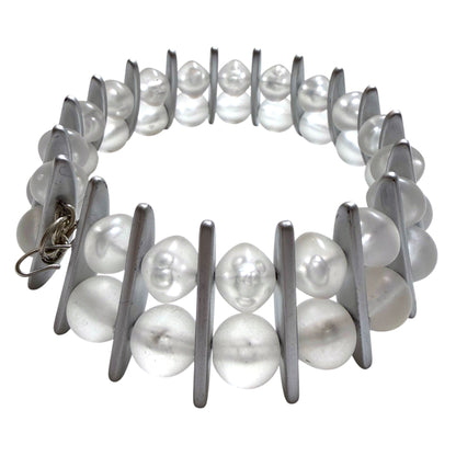 Silver Bar Rhythmic Choker