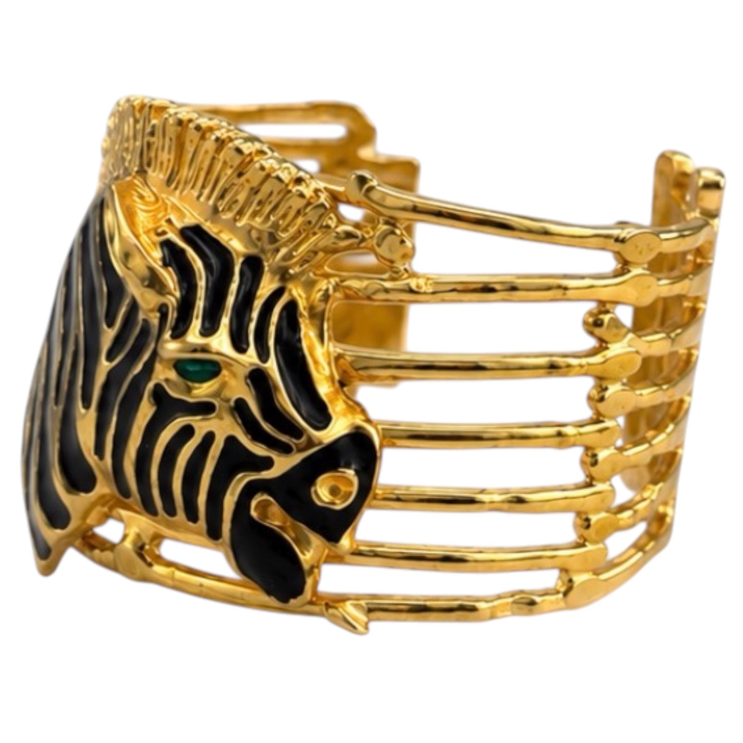 Vintage Zebra Bangle