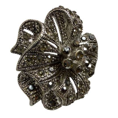 Silver Fleur Brooch
