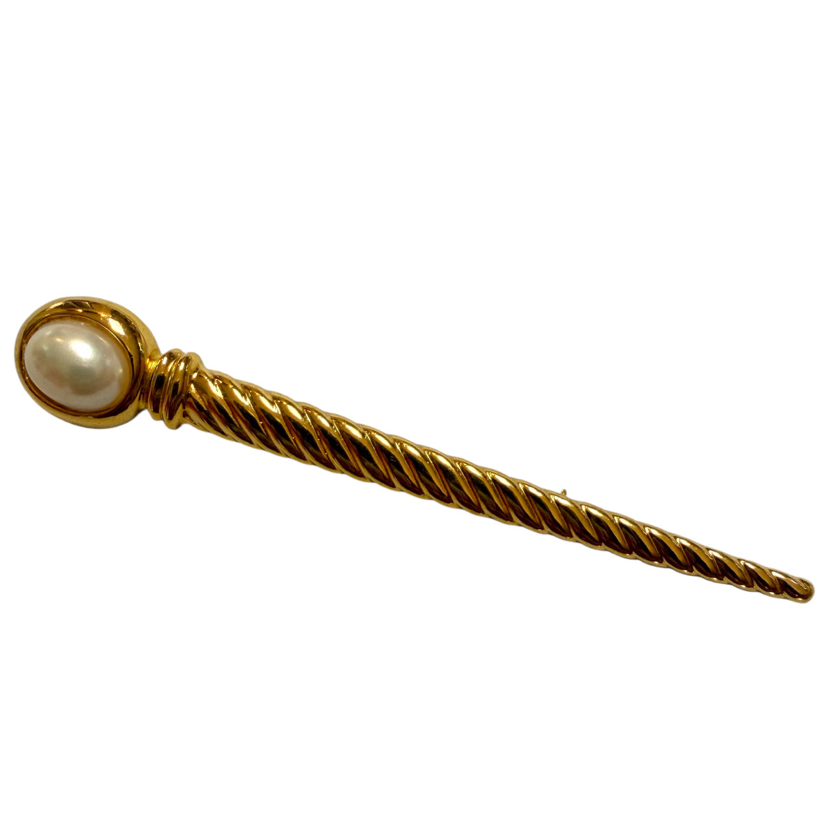 Faux Pearl Pin