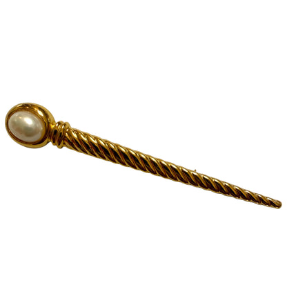 Faux Pearl Pin