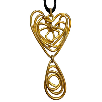 Balenciaga Massive Heart Necklace