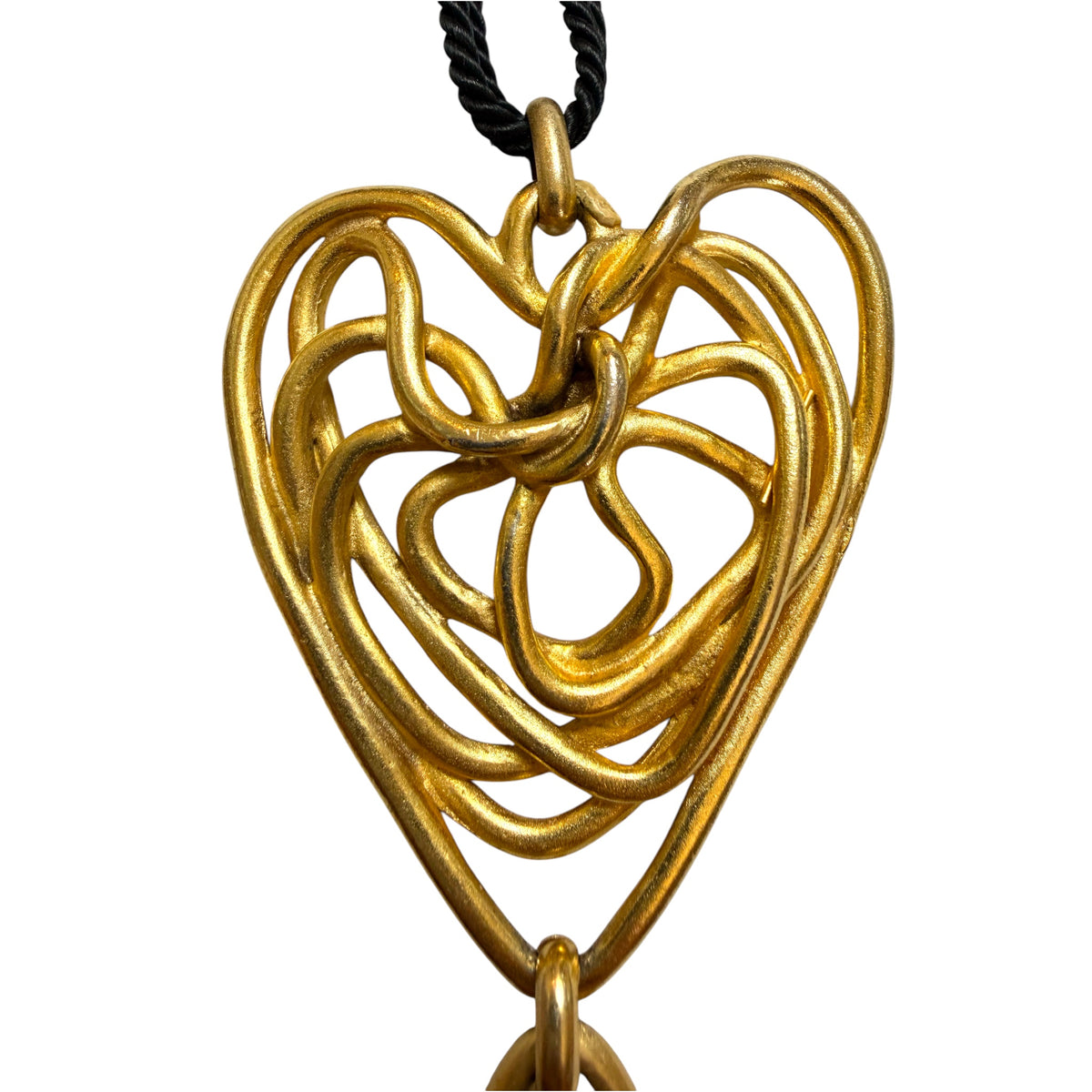 Balenciaga Massive Heart Necklace