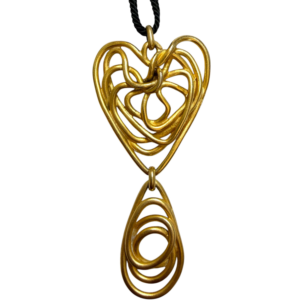 Balenciaga Massive Heart Necklace