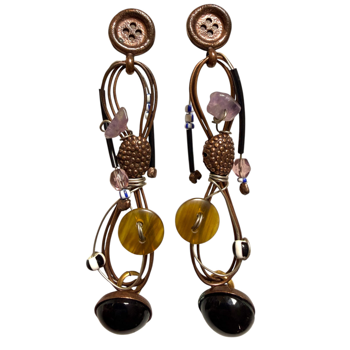 1990's Zoe Coste Wired Earrings