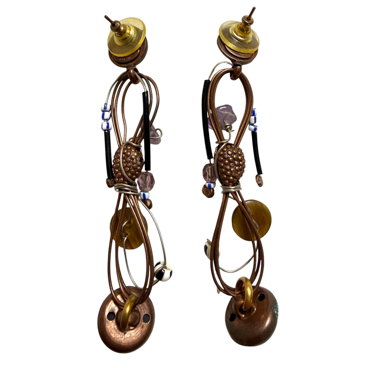 1990's Zoe Coste Wired Earrings