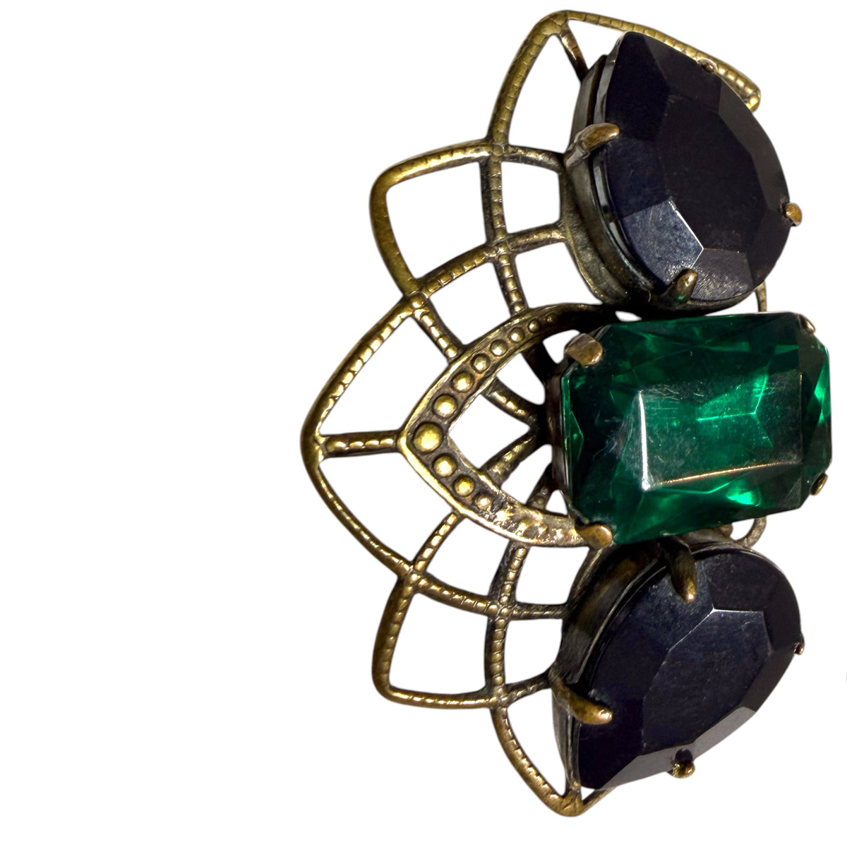 1970's Italian Couture Clip On Earrings