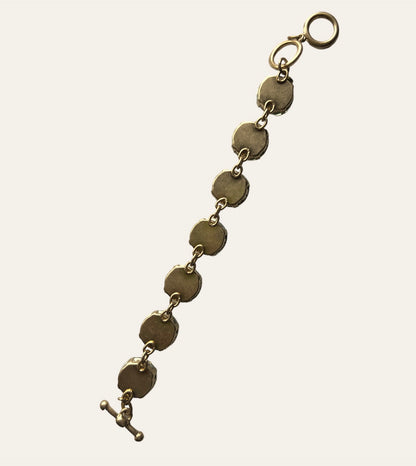 1980's Chunky Rhinestones Bracelet